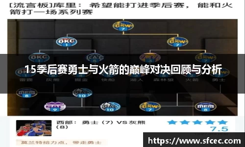 15季后赛勇士与火箭的巅峰对决回顾与分析