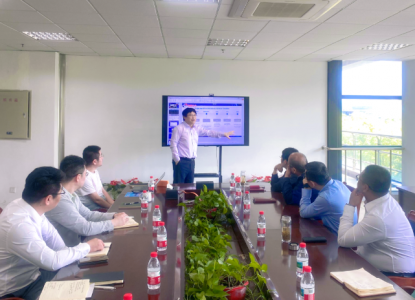 市人大、市生态环境局领导一行调研PA直营红外